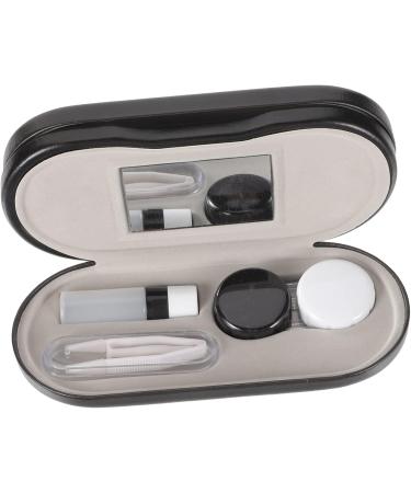 Shop Healvian 3-Set Glasses Case & Contact Kit - Travel Sunglasses Organizer | Multifunctional PU Holder - Buy Online on GoSupps.com