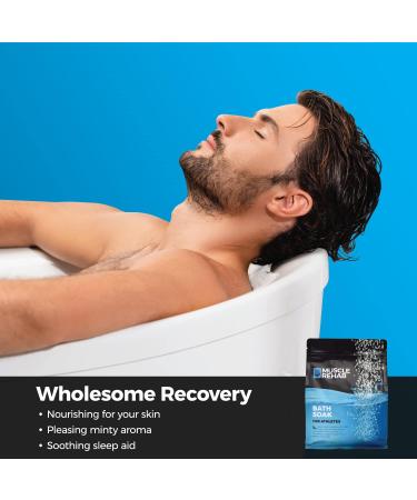 Muscle Rehab 2.5oz Travel Paks: Epsom Salts for Foot & Hand Pain, Muscle & Joint Relief with Magnesium, Arnica, Turmeric & Essential Oils - Buy Online on GoSupps.com