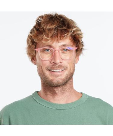 Buy BARNER Dalston Blue Light Glasses - Stylish Dusty Pink Blue Light Filter Glasses for Men & Women - Protect Your Eyes Online - Buy Online on GoSupps.com