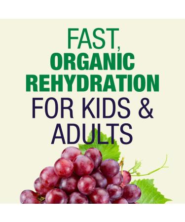 Pedialyte Organic Electrolyte Drink with Zinc - Grape Flavor 1L (Pack of 4) - Buy Online on GoSupps.com
