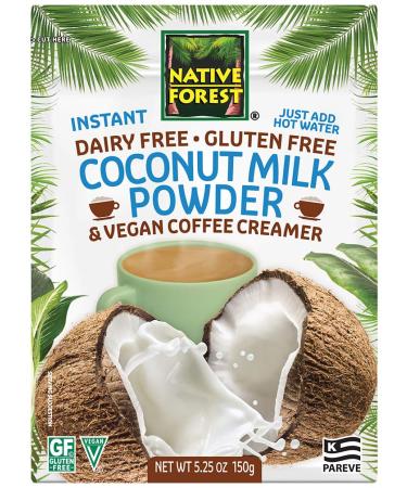 Native Forest Coconut Milk Powder 5.25 oz Bags, Pack of 6 - Dairy-Free Vegan Option for Cooking & Baking - Buy Online on GoSupps.com