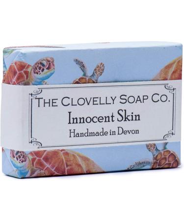 Clovelly Soap Co Natural Handmade Scent Free Innocent Skin Soap Bar for Sensitive Skin 100g - Buy Online on GoSupps.com