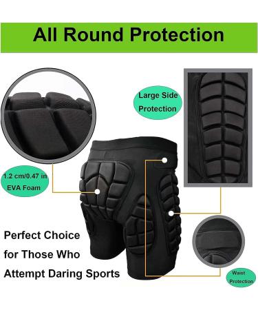 LAOSHE 3-in-1 Padded Knee and Elbow Pads Set for Skiing, Snowboarding, and Skating - XX-Large - Buy Online on GoSupps.com