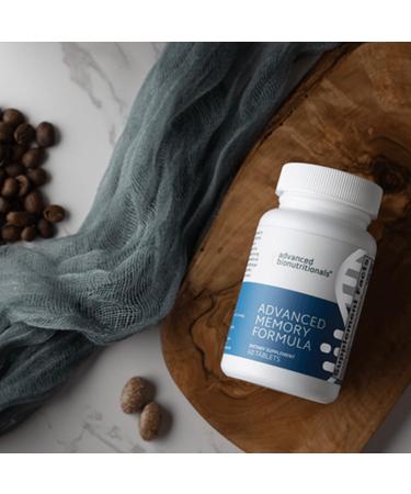 AdvancedBionutritionals AdvancedMemory Formula,Brain Booster Supplement for Memory and Focus,Acetylcholine,Alpha-GPC,NeuroFactor,Manufactured in The USA,60Tablets 60 Count (Pack of 1) - Buy Online on GoSupps.com
