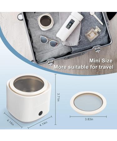 Portable Ultrasonic Cleaner 30W w/ 24 Cleaning Tablets - 5 Min to Clean Retainers, Mouth Guards, Dentures & Jewelry | 42kHz Upgrade - Buy Online on GoSupps.com