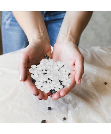 Didiseaon Perles de Cire Dure 500g Blanc Nacr pour pilation sans Bandes Cire D pilatoire Pratique Faible Fusion Forte Adh rence Usage Professionnel et Domicile Haricot Cireux - Buy Online on GoSupps.com