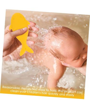 Healvian Silicone Shampoo Brush Set - Baby Scalp Massager and Shower Scrubber - 4pcs - Buy Online on GoSupps.com