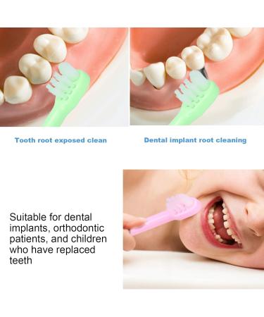 4pcs Orthodontic Toothbrush Set - Portable Braces Cleaning Brush for Kids | Best Oral Care Tool - Buy Online on GoSupps.com