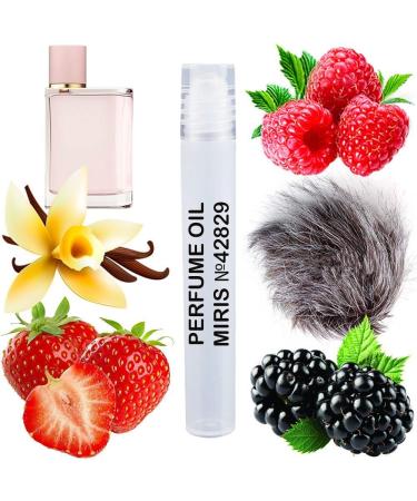 MIRIS Perfume Oil No.42829 | Impression of Br. Her | Women | Roll-On Alcohol Free | 0.34 Fl Oz / 10 ml Brbry Her Impression