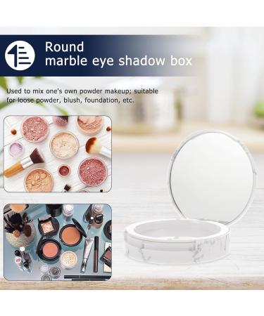 FOMIYES 4 Pcs Storage Box Cosmetic Cases for Traveling Loose Powder Empty Powder Case Powder Puff Holder 7.4X7.4X1.85CMx2pcs Assorted Colorx2pcs - Buy Online on GoSupps.com