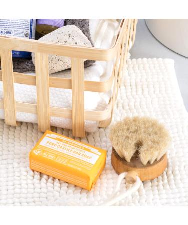 Dr. Bronner's Citrus Pure-Castile Bar Soap 5 oz 6-Pack - Organic, Gentle, Moisturizing, Vegan, Non-GMO - Buy Online on GoSupps.com