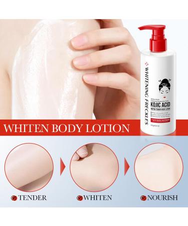 Lotion claircissante L'acide Kojic Pour Le Corps 250 G Cr me Hydratante Et claircissante Pour Une Peau Radieuse Absorption Rapide Pour Hommes Et Femmes Pour Peaux S ches Et Sombre - Buy Online on GoSupps.com