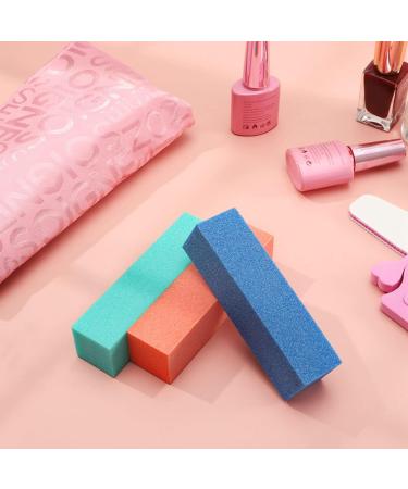 upain 10pcs Nail Sanding Blocks 4 Way Professional Nail Buffer Blocks 120 Grit Nail File Sanding Blocks Acrylic Nail Art Manicure Care Tools - Buy Online on GoSupps.com