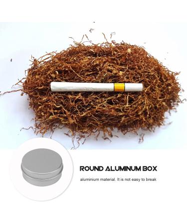 POPETPOP Box Tinplate Jars Candle Tin Screw Lid Round Tin Empty Aluminum Tins Tea Tin Cans Eye Shadow Tin Candle Tin Jar Empty Metal Tins Tin Cans with Screw Cap The Slide Travel Mini - Buy Online on GoSupps.com