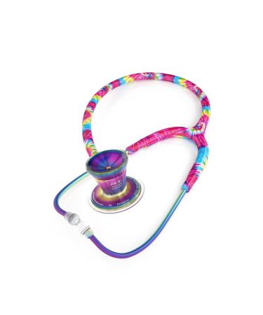 MDF Haight-Ash Kaleidoscope ProCardial Stethoscope - Lightweight Titanium Dual Head Cardiology Tool for Adults - MDF797THAKL - Buy Online on GoSupps.com