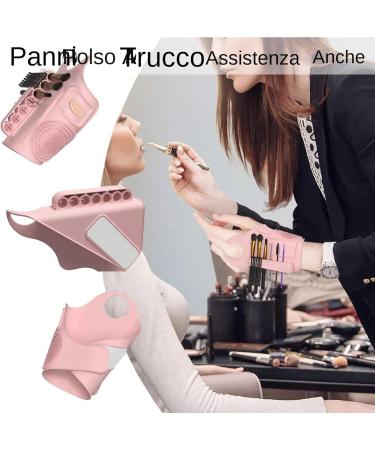 Makeup palette tray makeup mixing tray | Multifunctional handheld makeup mixing tray mix makeup by hand mix makeup with the container - Buy Online on GoSupps.com