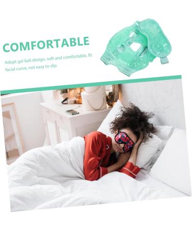 Mobestech 1 Set Sleeping Eye Eye Patches Cold Hot Compress Eye Massaging Gel Beauty Facial Girl Beauty Supply PVC Cool Ice - Buy Online on GoSupps.com