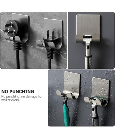 Alipis 15-Pc Multifunctional Stainless Steel Hooks - Durable No-Trace Bathroom & Wardrobe Hangers - Buy Online on GoSupps.com