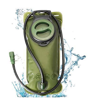Tikxlafe drinking bladder 2l water bladder drinking bladder with bite valve drinking bag water bladder drinking bag water container sports for outdoor cycling hike