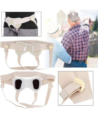 Samnuerly Adjustable Inguinal Hernia Belt - Groin Support for Adults & Elderly | Hernia Surgery Treatment - Buy Online on GoSupps.com