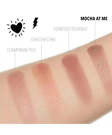Banana Beauty Mocha-At-Me Eyeshadow | High Pigment Vegan Cream Lid Shadow | 100% Vegan & Cruelty-Free | 3.4g - Perfect for All Skin Types - Buy Online on GoSupps.com