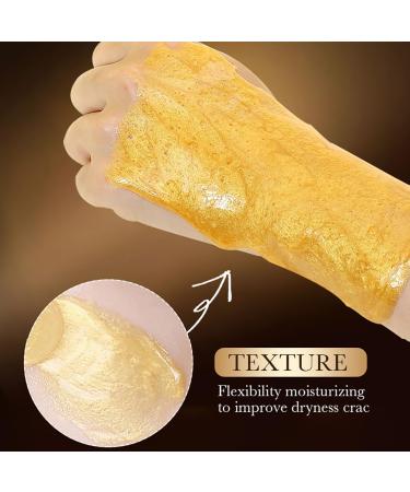 WEERSHUN Gold Peel-Off Face Mask - Exfoliating Gold Foil Mask (2PCS) for Radiant Skin - Buy Online on GoSupps.com