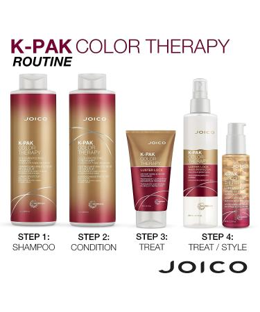 Joico K-PAK Color Therapy Conditioner | Color-Protecting | For Color-Treated Hair | 33.8 oz | With Keratin & Argan Oil - Buy Online on GoSupps.com