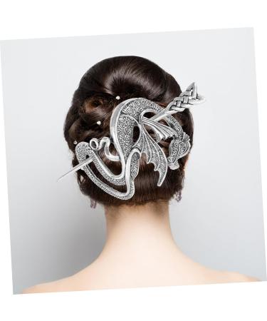 Ipetboom Vintage Viking Hairpins Hair Accessories Hair Stick Hair Clip Hair Barrettes Hair Slide Hair Bun Accessories Alloy Hair Barrette Hair Bun Stick European and American Ireland Miss - Buy Online on GoSupps.com