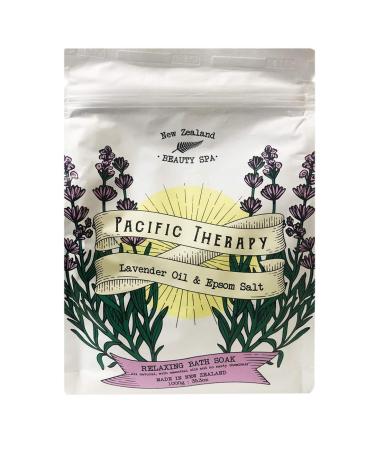 New Zealand Beauty Spa Pacific Therapy Bath Soak Value Pack 35.3oz  1 Pack (Epsom Salt & Lavender Oil)