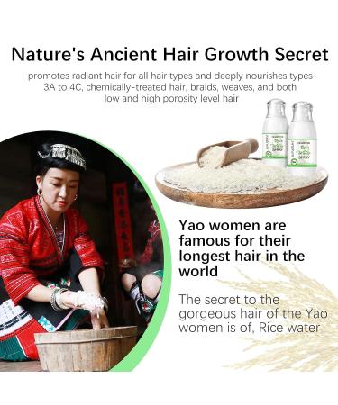 Rice Water Hair Growth Spray for Women 1.7Fl.oz - Hair Loss Treatment - Buy Online on GoSupps.com