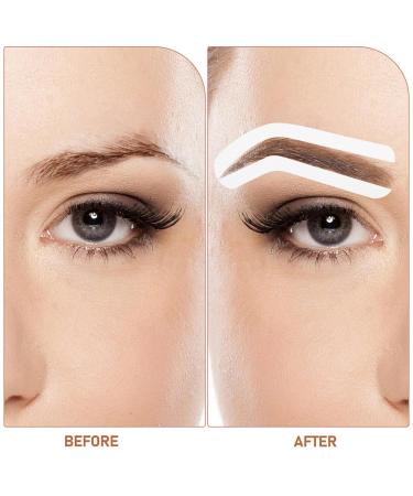 FOMIYES Eyebrow Stencil Kit - 12 Disposable Eyebrow Stickers & Shapers for Perfect Makeup - International Shipping Available - Buy Online on GoSupps.com