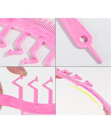 Peigne d m lant 3 en 1 en forme de Z pour cheveux - Fente dents larges - Cadeau de raie bleu - Buy Online on GoSupps.com