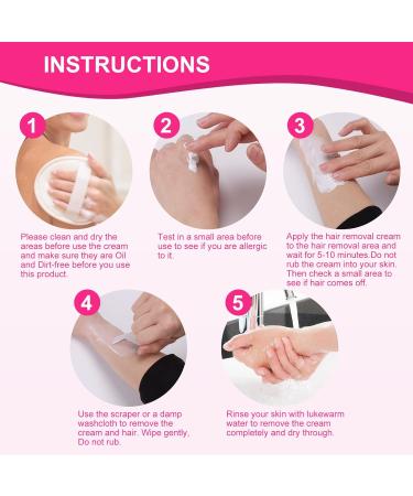 Painless Hair Removal Cream for Women - Sensitive Formula for Intimate Area, Bikini, and Underarms - Buy Online on GoSupps.com