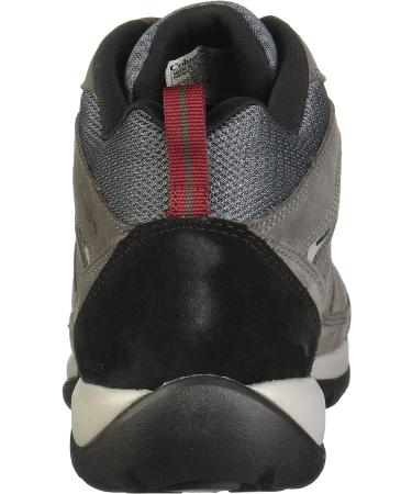 Columbia Men's Redmond V2 Mid Waterproof Hiking Boot - Size 12, Graphite/Red Jasper - Buy Online on GoSupps.com