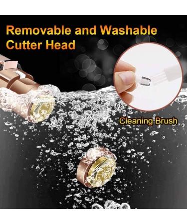 Portable Electric Eyebrow Trimmer with LED Light | 2 in 1 Travel Eyebrow Razor - Buy Online on GoSupps.com