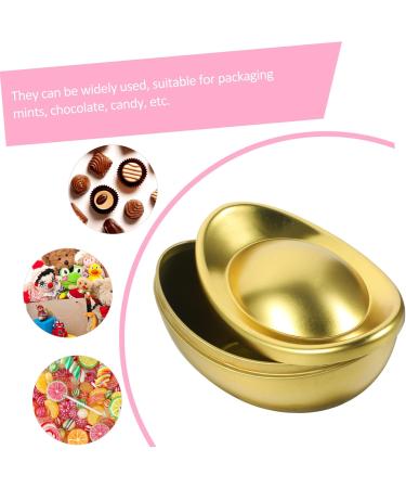 LIFKICH Ingot Shaped Candy Jar 3pcs Box Chocolate Box Candy Jar Storage Boxes with Lid Chocolate Box Small Green Mandarin - Buy Online on GoSupps.com