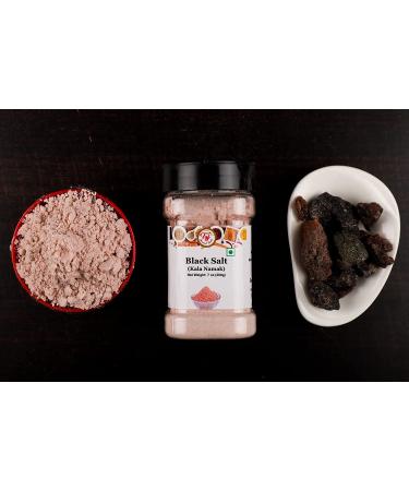 Taj Premium Indian Black Salt Powder - 7 Ounce Pack - Kala Namak - Buy Online on GoSupps.com