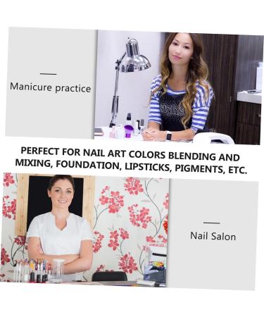 Bague Nail Art Anneau Porte-vernis Ongles 2 Pi ces Mini Palette Ajustable pour M lange Vernis Manucure Femme Usage Professionnel et DIY - Buy Online on GoSupps.com