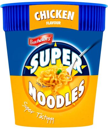 Premier Foods Batchelors Super Noodles Chicken Flavor Instant Snack Ready in 4 minutes 75 g Jar Pack of 8 - Buy Online on GoSupps.com