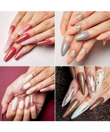 8ml Glitter UV Gel Nail Polish Glitter Shiny Soak Off UV Gel Varnish Colorful Nail Gel Polish DIY Nail Art Polish - (Color: HHQ08088 Style A) Hhq08088 / Style a - Buy Online on GoSupps.com