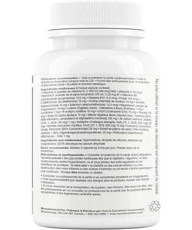 Maxion Cardio Flow for Cardiovascular Health Lower Blood LDL and Cholesterol Levels 240 Capsules (1) - Buy Online on GoSupps.com