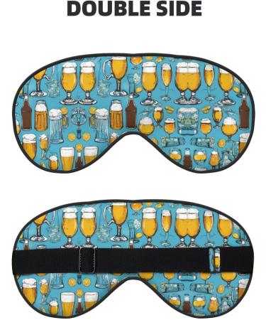 Beer Bubble Sleep Mask - Adjustable Breathable & Fashionable Eye Mask for Ultimate Comfort | International Shipping - Buy Online on GoSupps.com