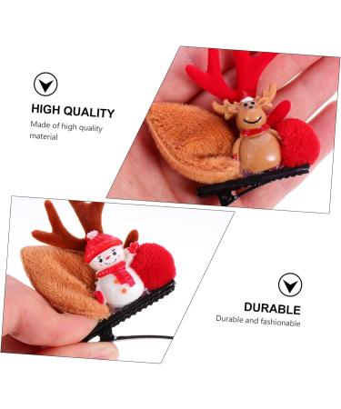 minkissy 12 Pairs Christmas Ball Hairpin Christmas Hair Clips Antler Hairpins Hair Jewels for Women Hair Clips for Kids Deer Antler Headband Christmas Bobby Pins Christmas Headdress Set - Buy Online on GoSupps.com
