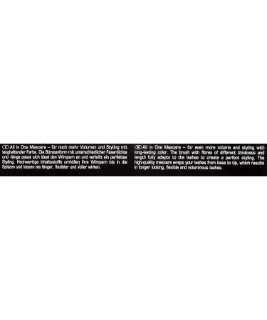 ARTDECO All In One Mascara - Long-Lasting Volume Length & Curl - 10 ml | International Shipping Available - Buy Online on GoSupps.com