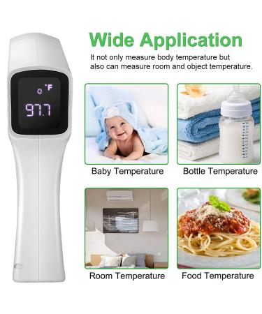 Infrared Non-Contact Forehead Thermometer - Instant Accurate Readings, Fever Alarm & Memory for All Ages - Buy Online on GoSupps.com