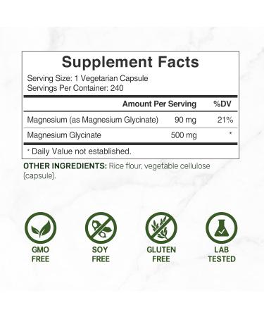 Magnesium Glycinate 500mg Veggie Capsules & Vitamin D3 5 000iu + K2 100mcg Softgels Bundle Easily Absorbed Chelated Mineral D & K Essential Sunshine Vitamins - Buy Online on GoSupps.com