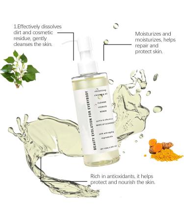 Face Cleansing Oil Gentle Cleansing Oil Houttuynia Cleansing Oil Deep Cleansing Oil All Skin Types Cleanses & Removes Impurities Korean Cosmetic Care - Buy Online on GoSupps.com