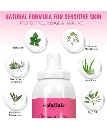 Dolahair Lace Melting and Holding Spray for GlueLess Wig Hair Adhesive for Wigs Wig Spray Medium Hold Edge and Hairline Protect Wig Spray Glue Spray Wig Melting Spray Lace Bond Spray - Buy Online on GoSupps.com