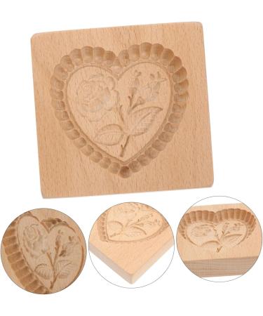 1pc Biscuit Mold Biscuits Embossing Baking Tool Creative Cookie Mold Biscuit Baking Mold Kitchen Cookie Mold Fondant Mold Kitchen Utensil Modeling Log Kitchen Supplies 10X10X2CM Rose - Buy Online on GoSupps.com