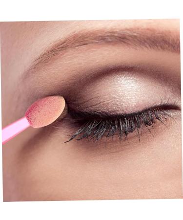 Beatifufu 100pcs Double Ended Eyeshadow Brush Dual Ended Makeup Brush Eye Shadow Applicator Non Latex - Buy Online on GoSupps.com